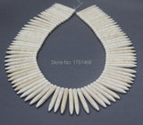 2strands Spike Stone necklace statement necklace for women
