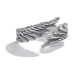 Unisex Wing Ring Set Vintage Adjustable Couple Ring