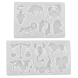 Constellations Resin Mold Animal Pendant Epoxy Silicone Mold