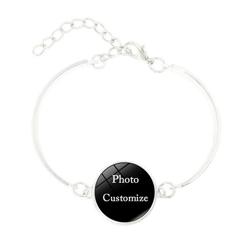 Custom Photo Bracelets for Family Anniversary Gift