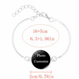 Custom Photo Bracelets for Family Anniversary Gift