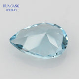 Pear Shape Glass Beads 106# Synthetic Gems for Jewelry