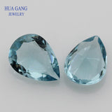 Pear Shape Glass Beads 106# Synthetic Gems for Jewelry