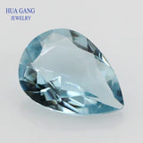 Pear Shape Glass Beads 106# Synthetic Gems for Jewelry