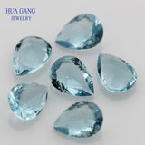 Pear Shape Glass Beads 106# Synthetic Gems for Jewelry