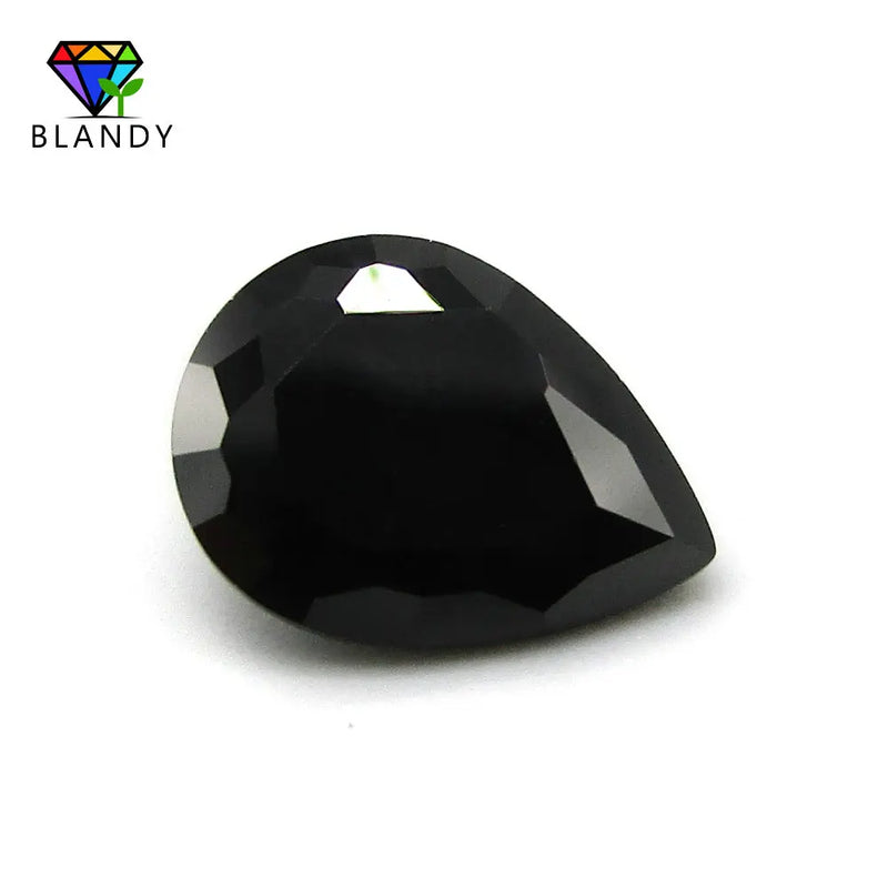 5A Pear Cut CZ Stone Loose Synthetic Gems For DIY Jewelry