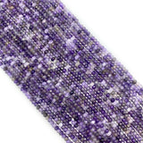 Natural Stone Amethyst Spacer Beads 2x3 3x4 5x6mm Bulk DIY Jewelry Making