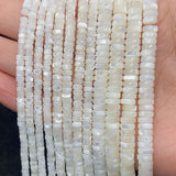 2x3mm Mother of Pearl Shell Beads for Jewelry Making