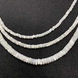 2x3mm Mother of Pearl Shell Beads for Jewelry Making