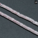 2x3mm Small Gemstone Spacer Bead for DIY Jewelry Making