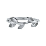 Breast Milk Resin Marquise Bezel Ring - Solid 925 Sterling Silver