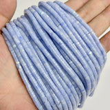 2x4mm Flat Round Stone Bead Agates Jades Rondelle Loose Beads