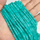 2x4mm Flat Round Stone Bead Agates Jades Rondelle Loose Beads