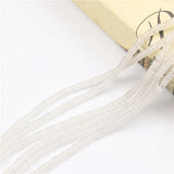 2x4mm Crystal Flat Disc Spacer Beads Jewelry Making Charm