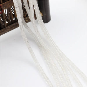 2x4mm Crystal Flat Disc Spacer Beads Jewelry Making Charm