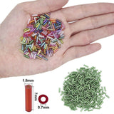 Multicolor Glass Seed Beads Box Jewelry Kit with Tools for DIY Bracelet Rings