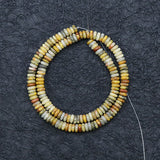 2x6mm Small Heishi Spacer Beads Natural Stone DIY Necklace Bracelets