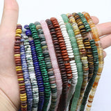 2x6mm Small Heishi Spacer Beads Natural Stone DIY Necklace Bracelets