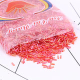 6mm Austrian Crystal Glass Tube Seed Beads for Jewelry Making