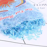 6mm Austrian Crystal Glass Tube Seed Beads for Jewelry Making