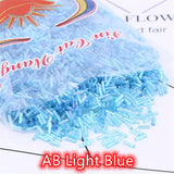6mm Austrian Crystal Glass Tube Seed Beads for Jewelry Making