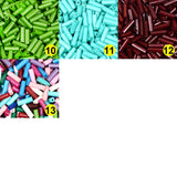 2x6mm Long Tube Bugle Beads Czech Glass Beads for Jewelry Making