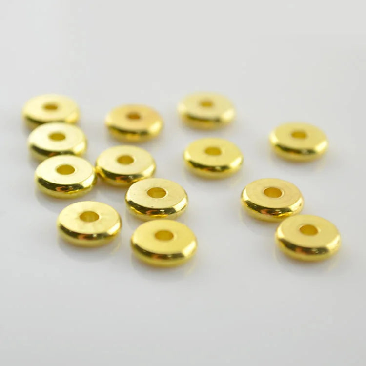2x7mm Spacer Beads for Jewelry Making 100pc/lot