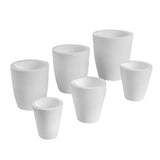 2xQuartz Melting Crucible Dish Cup Jewelry Casting Tools for Silver