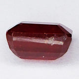 3.00ct Emerald Cut Ruby 8.3x5.7mm