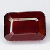 3.00ct Emerald Cut Ruby 8.3x5.7mm