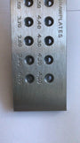 Tungsten Wire Drawplate 3.1-5.0mm Half-Round for Jewelry Making