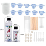 Epoxy Resin Set AB Crystal Glue Jewelry Making Transparent DIY Resin Mold