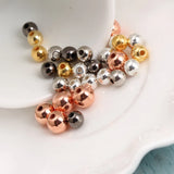 3-12mm CCB Ball Spacer Beads Round Loose Bead for DIY Jewelry Making