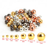 3-12mm CCB Ball Spacer Beads Round Loose Bead for DIY Jewelry Making