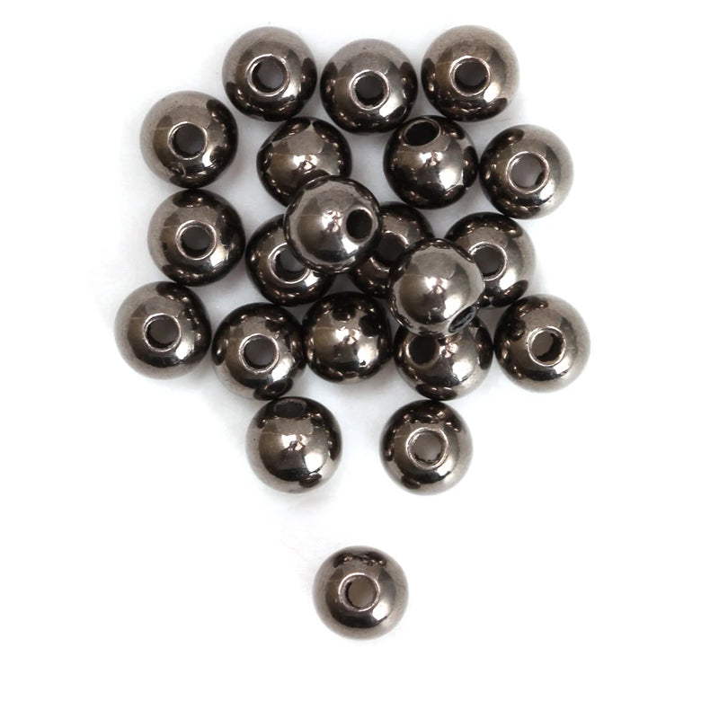 3-12mm CCB Ball Spacer Beads Round Loose Bead for DIY Jewelry Making