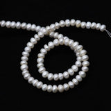 3-12mm Freshwater Pearl Beads Through Hole Charm DIY Jewelry Making