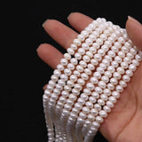 3-12mm Freshwater Pearl Beads Through Hole Charm DIY Jewelry Making