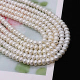 3-12mm Freshwater Pearl Beads Through Hole Charm DIY Jewelry Making