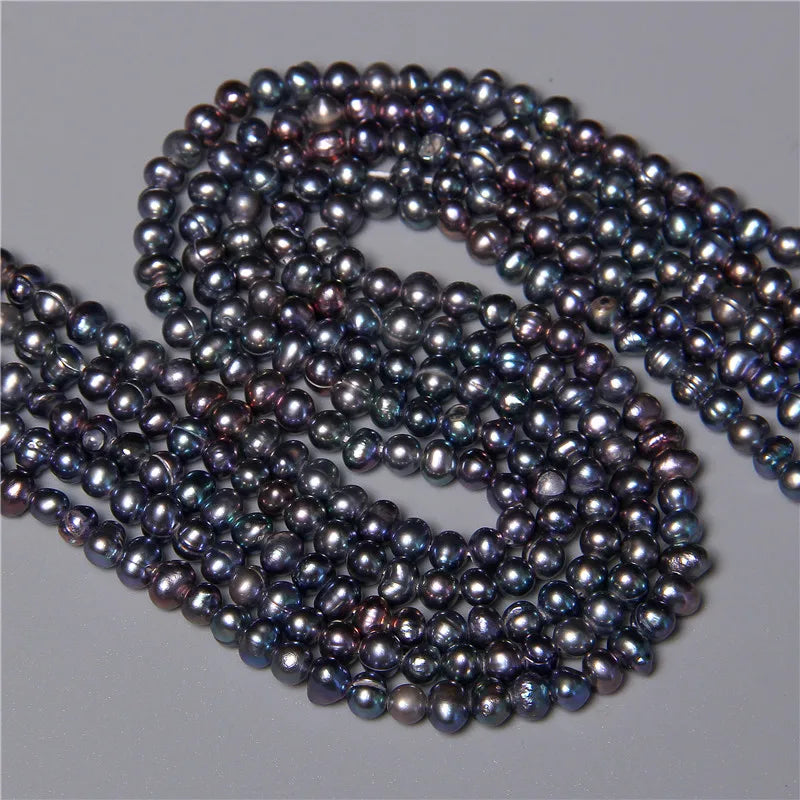 3-13mm Natural Rainbow Freshwater Pearl Beads for Jewelry Making