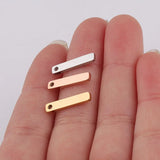 16mm Stainless Steel Blank Charms x20 for DIY Jewelry