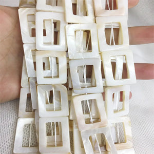20*30MM Shell Stone Bead Jewelry Making Spacer DIY Necklace Bracelet