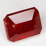 3.20ct Ruby Emerald Cut Loose Stone