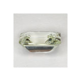 3.24ct Green Amethyst Emerald Cut 10x8mm
