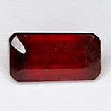 3.25ct Natural Ruby Emerald Cut Loose Gemstone