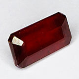 3.25ct Natural Ruby Emerald Cut Loose Gemstone