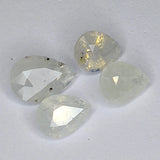 3.28ct Yellow Sapphire Pear Cut 7.9x5.4mm 4pc