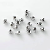 Brass Clip Station Clasps Ball Snap Clasps Jewelry Making Supplies