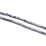2mm Hematite Stone Rectangular Beads Loose for Jewelry Making DIY 15''