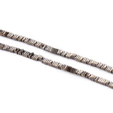 2mm Hematite Stone Rectangular Beads Loose for Jewelry Making DIY 15''