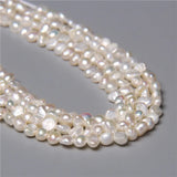 3-3.5mm Natural Freshwater Pearl Beads for DIY Jewelry Making